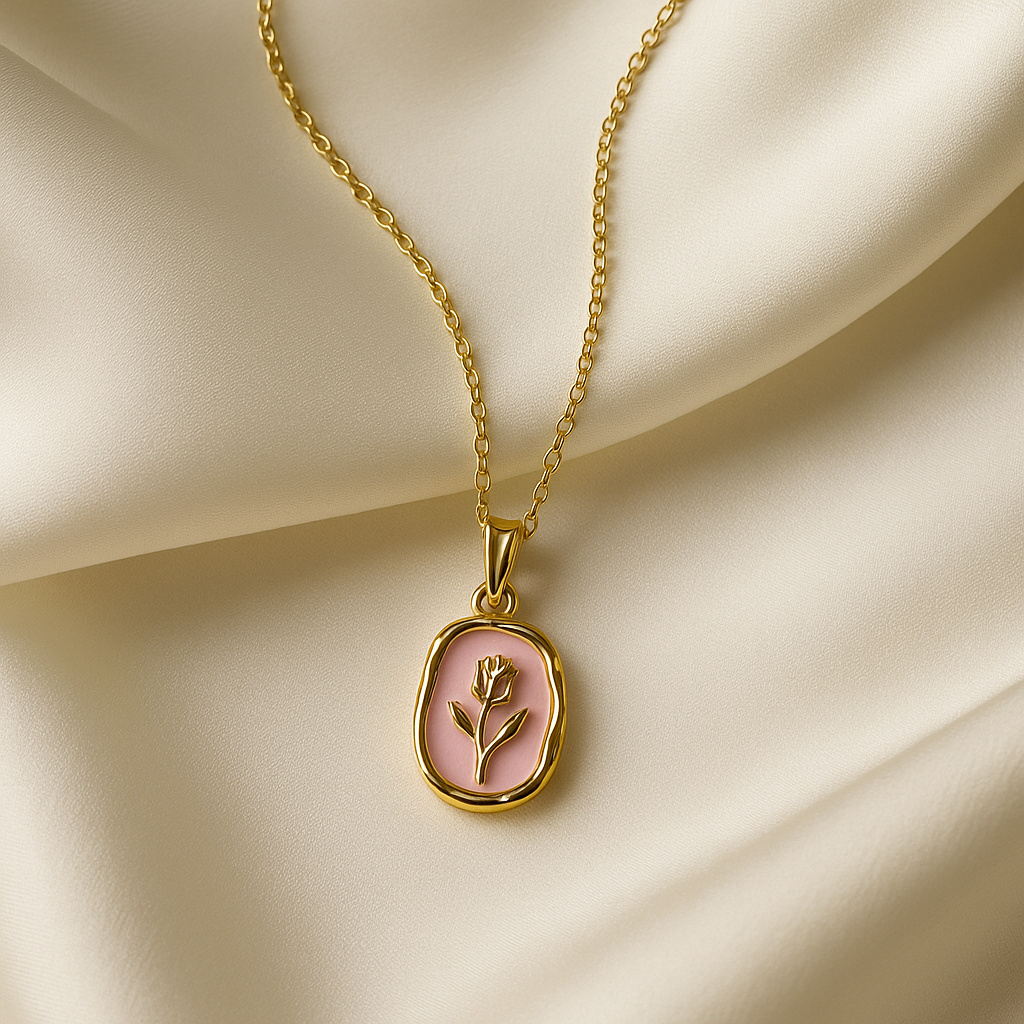 Rose Charm Pendant
