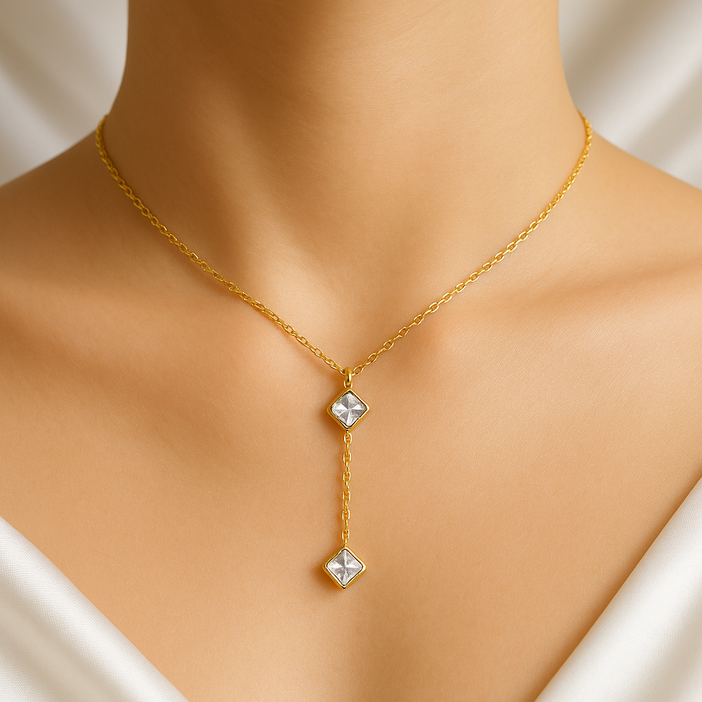 Elegant Charm Pendant & Bracelet